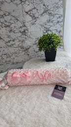 Geschenkset Babydecke + personalisiertes Anti-Roll-Kissen + Nachtlicht
