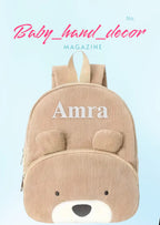 Kinderrucksack mit gesticktem Namen – Bär