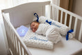 Geschenkset Babydecke + personalisiertes Anti-Roll-Kissen + Nachtlicht